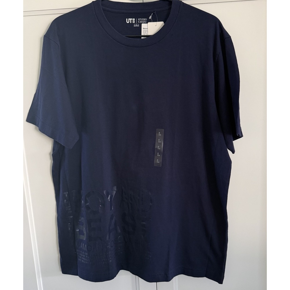 Uniqlo MAMORU HOSODA Short Sleeve T-Shirt t Size Large